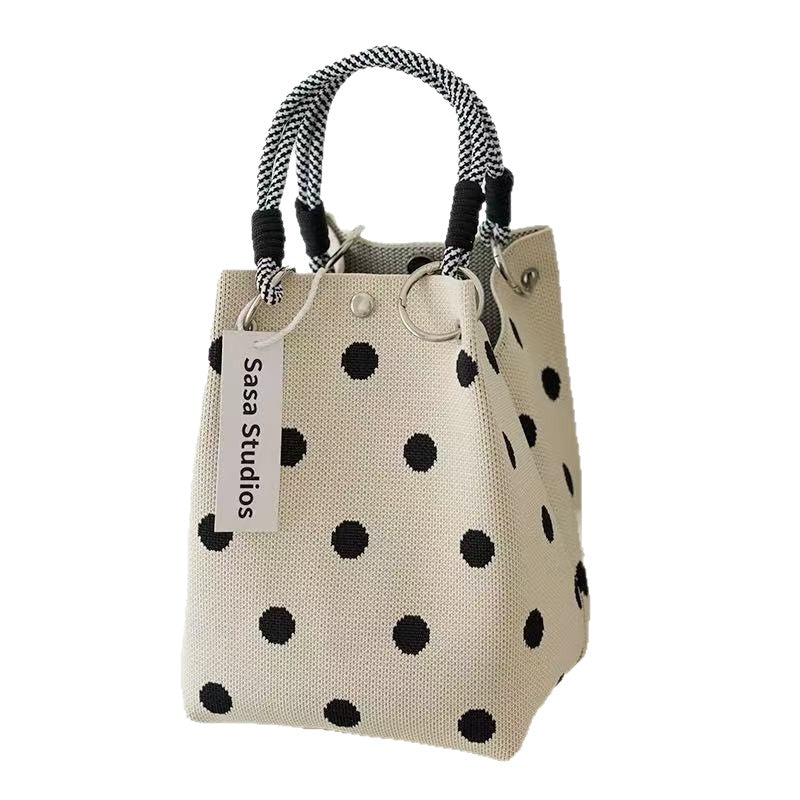 Sac à dos tricoté Sac à main facile à transporter Style simple