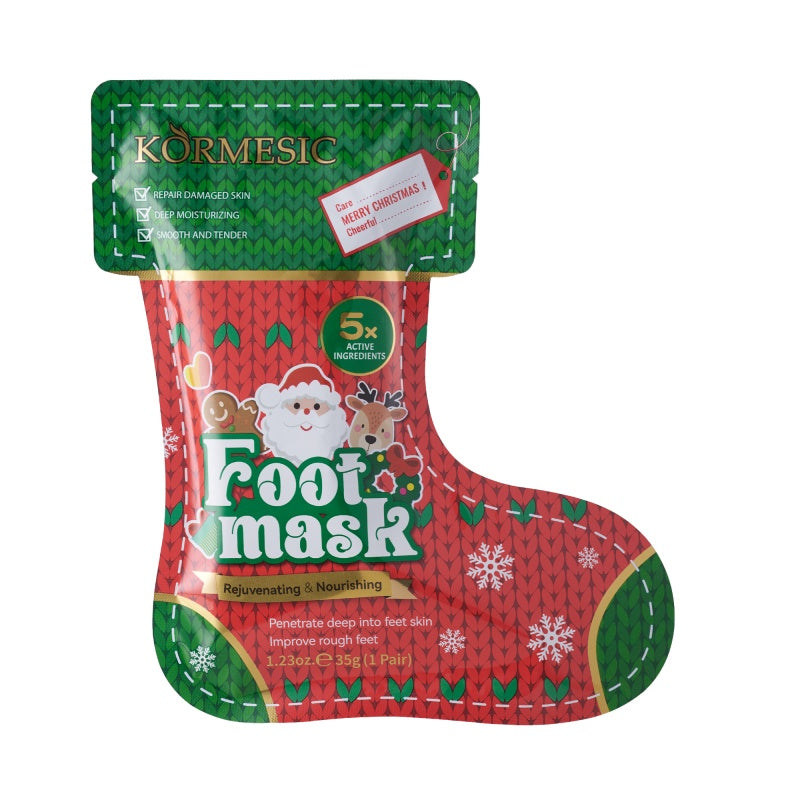 Masque de pied nourissant pour la peau KORMESIC Main de Noël et masque de pied GB 35g
