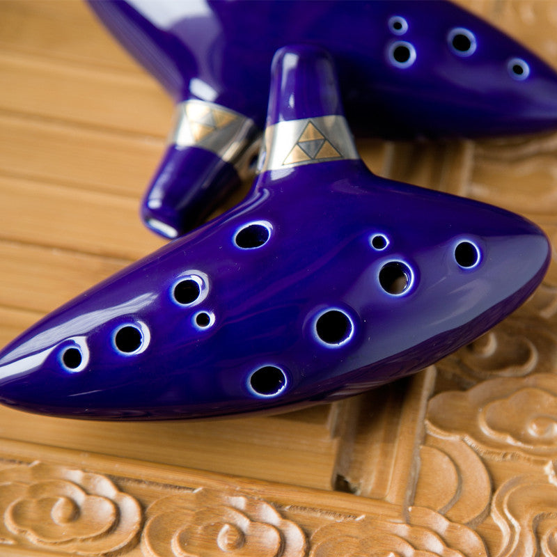 Légende de Zelda 12 trous Alto C clé Ocarina