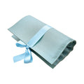 Poignée bleu clair maquillage doux doux cheveux Fondation Eye Shadow Brush
