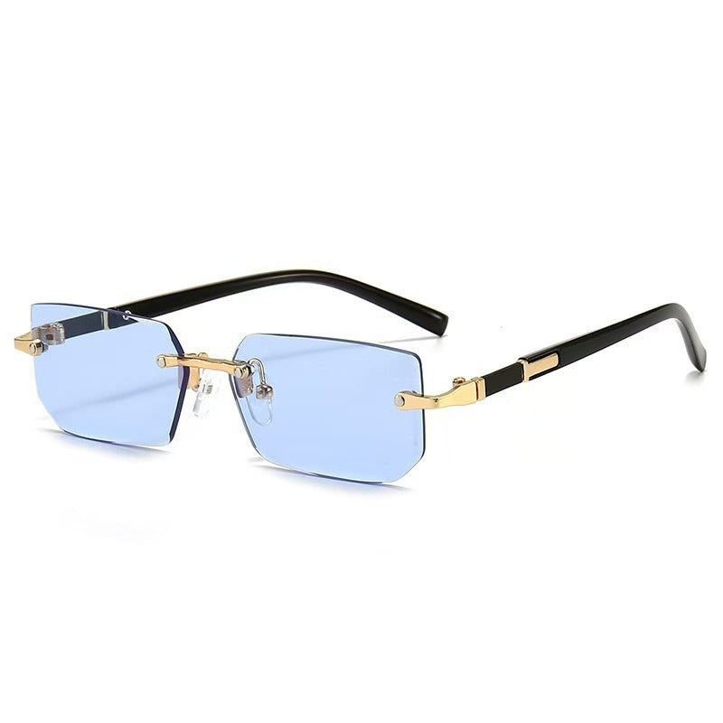 Lunettes de soleil homme sans cadre