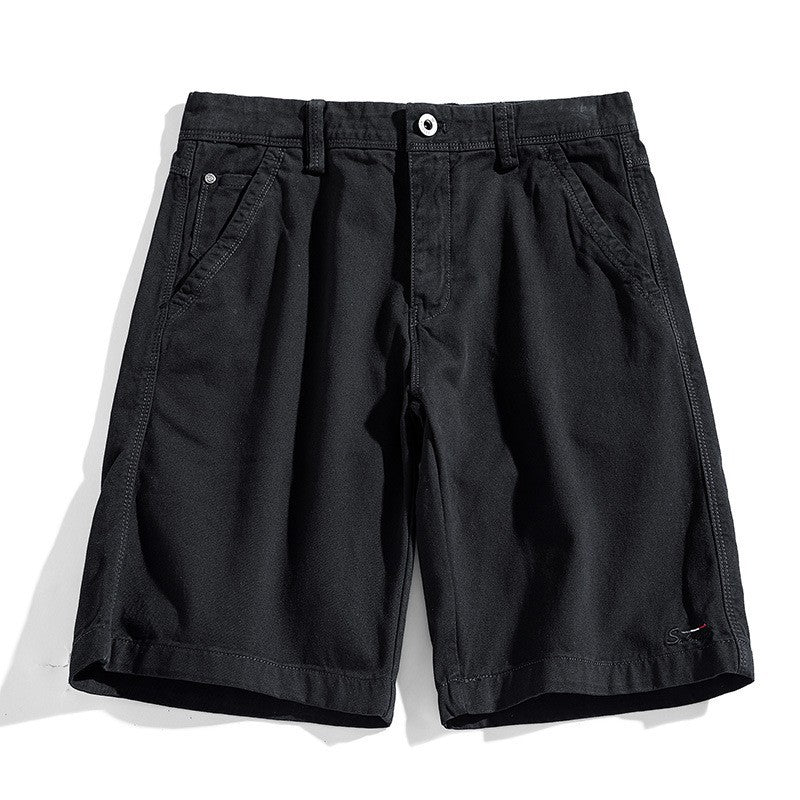Pantalons de cinq trimestres pour hommes Pantalons de longueur moyenne pour le sport et l'usure extérieure