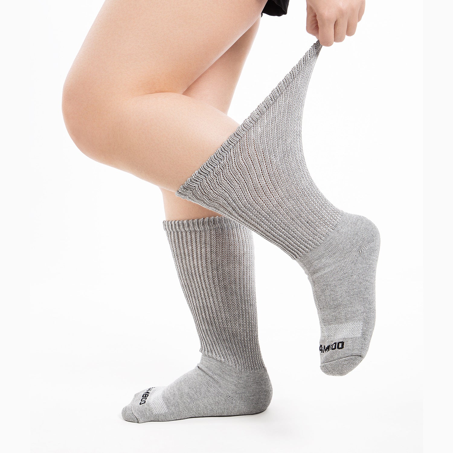 Chaussettes non constrictives à chaussons en acier inoxydable