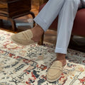 Men's Loafers Fashion British Style White Sole