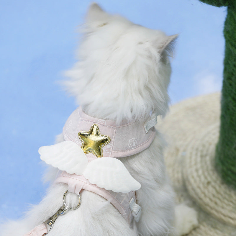 Anges Ailes Harnais de chat et laisses