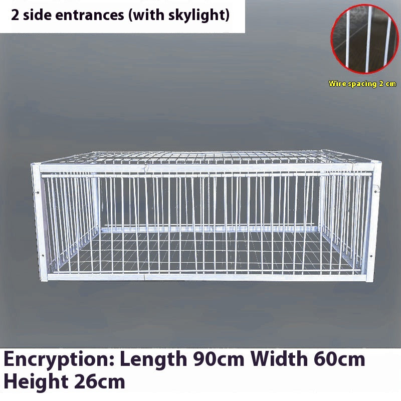 Cage de retour chiffré de porte en réseau actif Pigeon