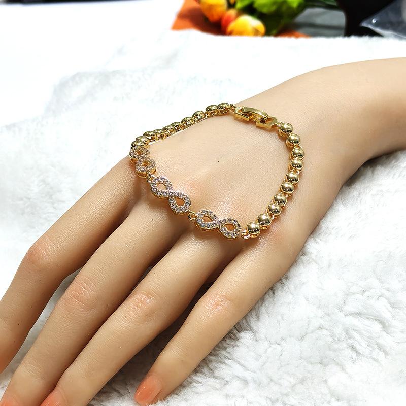 Chic Minimalist Copper-Plated Bracelet for Women