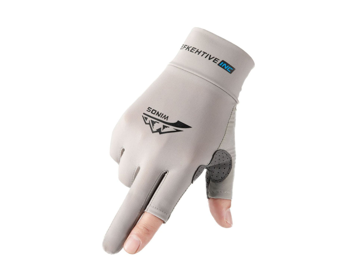Gants de vélo de fitness à moitié doigt tactile écran respirant écran solaire Gants pour hommes et Wo