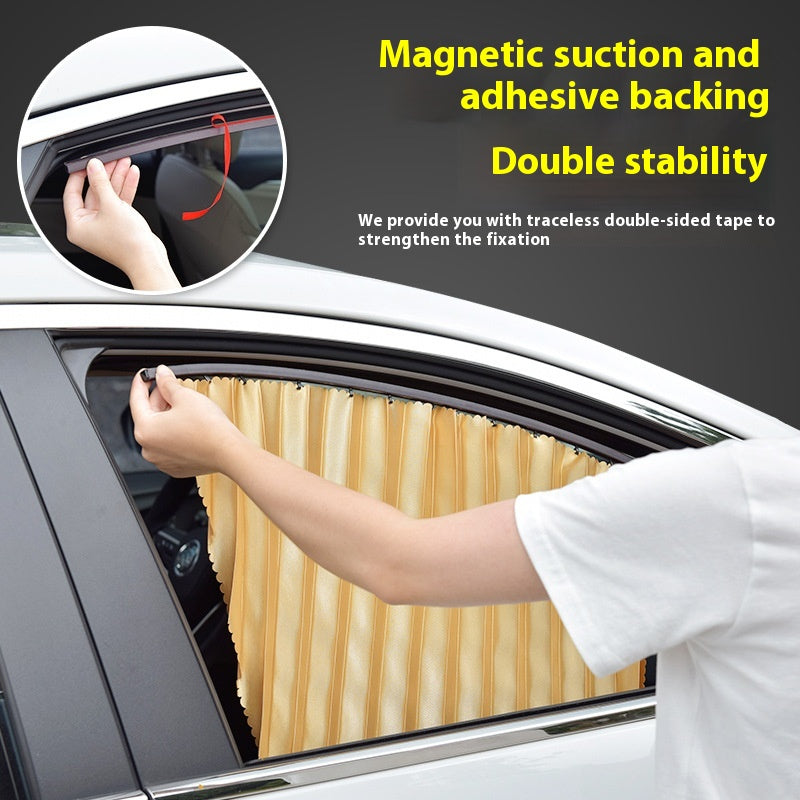 Pare-soleil magnétique de voiture