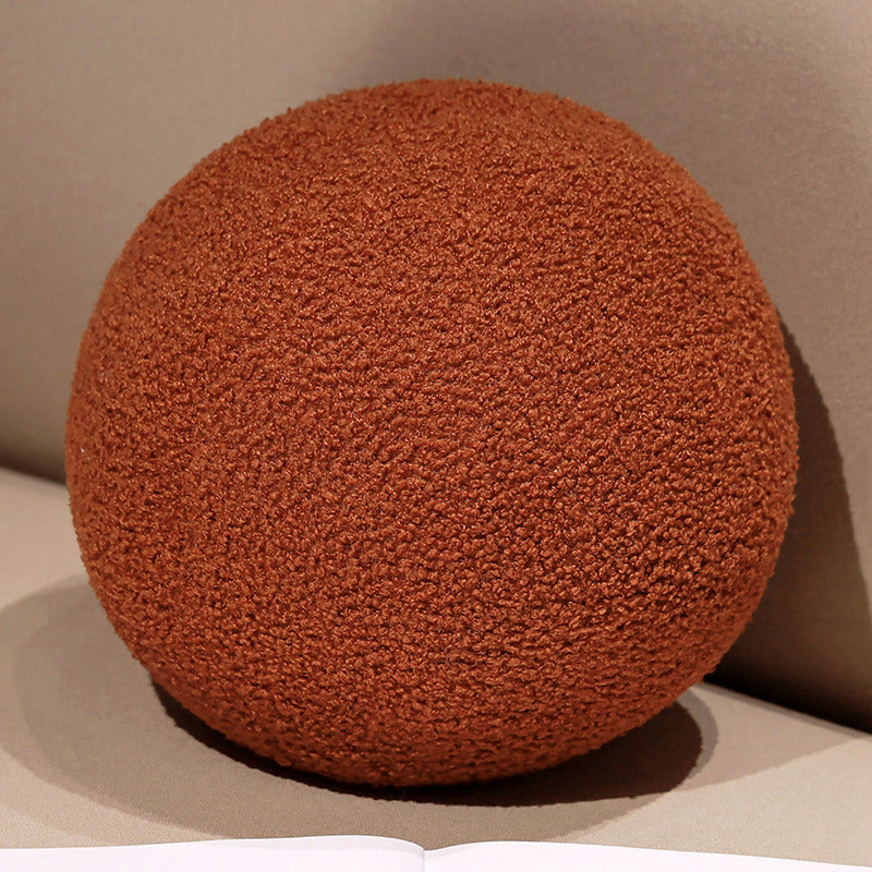Jouet en peluche d'oreiller sphérique de style nordique