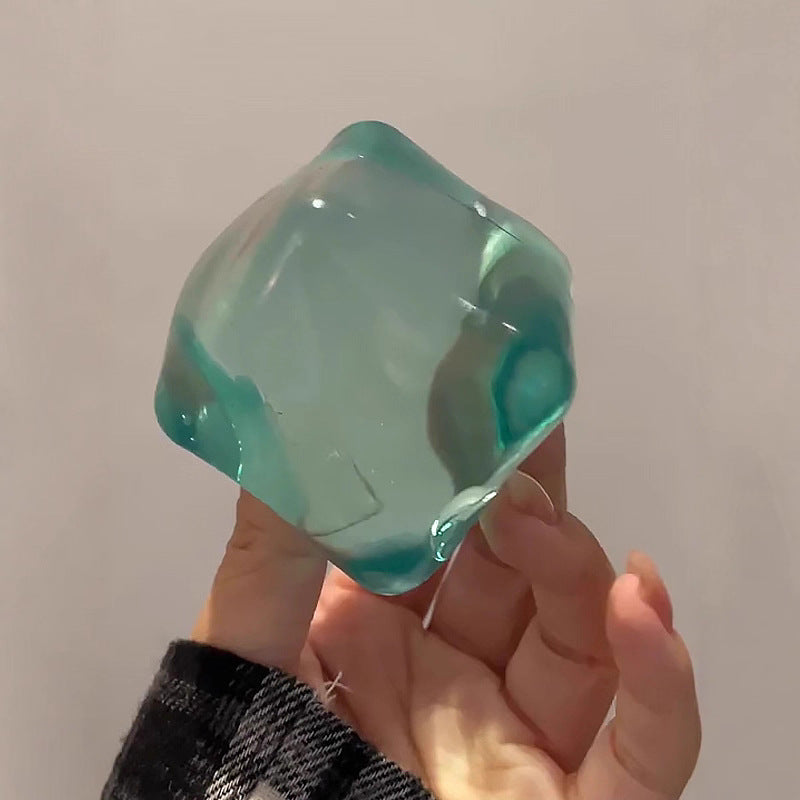 Jouet transparent en glaçons anti-stress