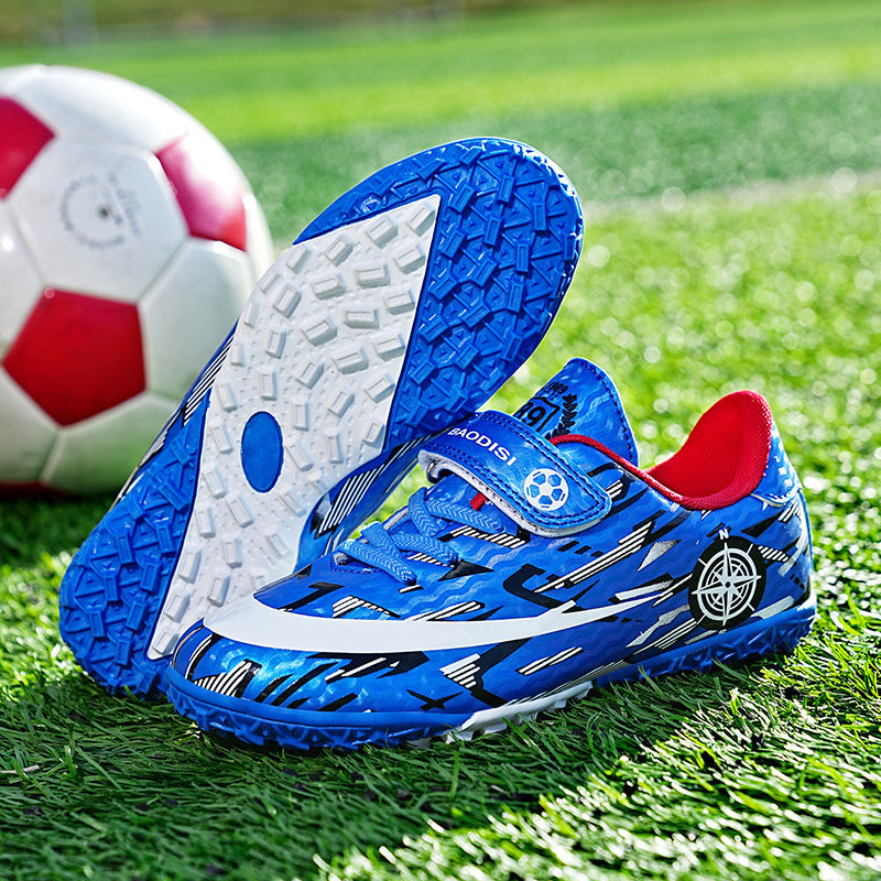 Kids' Velcro Spike Soccer Shoes