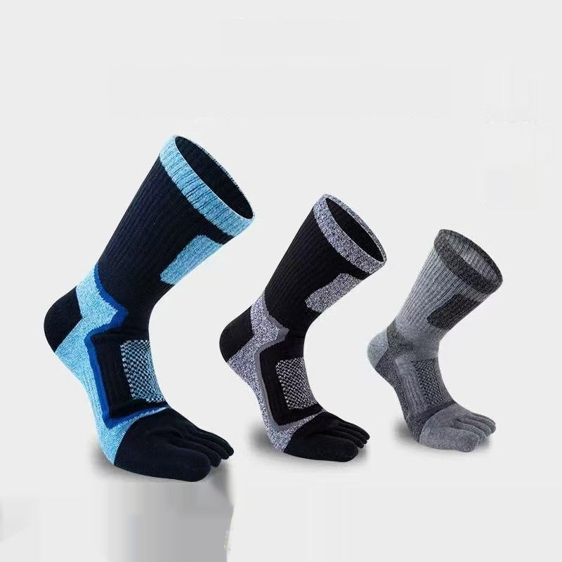 Chaussettes de coton absorbantes à la sueur pour hommes