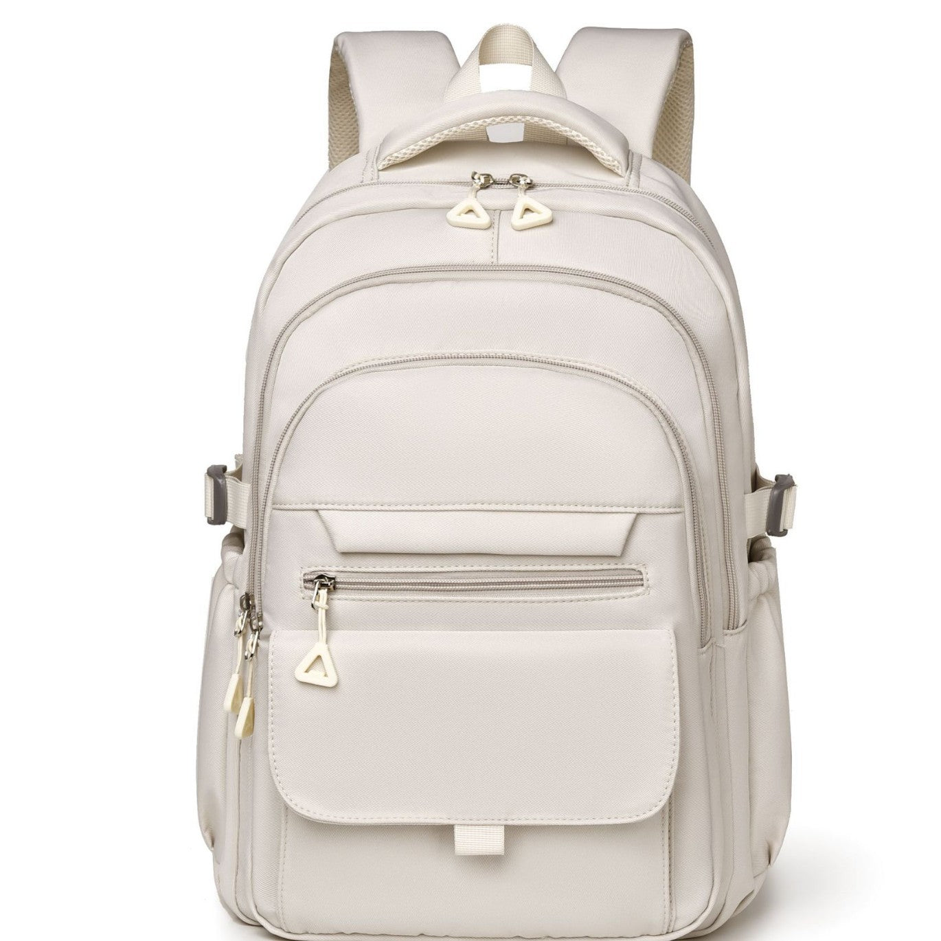 Sac à dos pour étudiant polyvalent de couleur solide