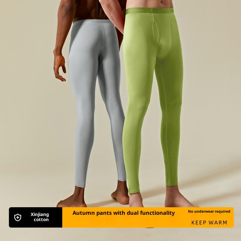 Leggings thermiques confortables sans couture pour hommes
