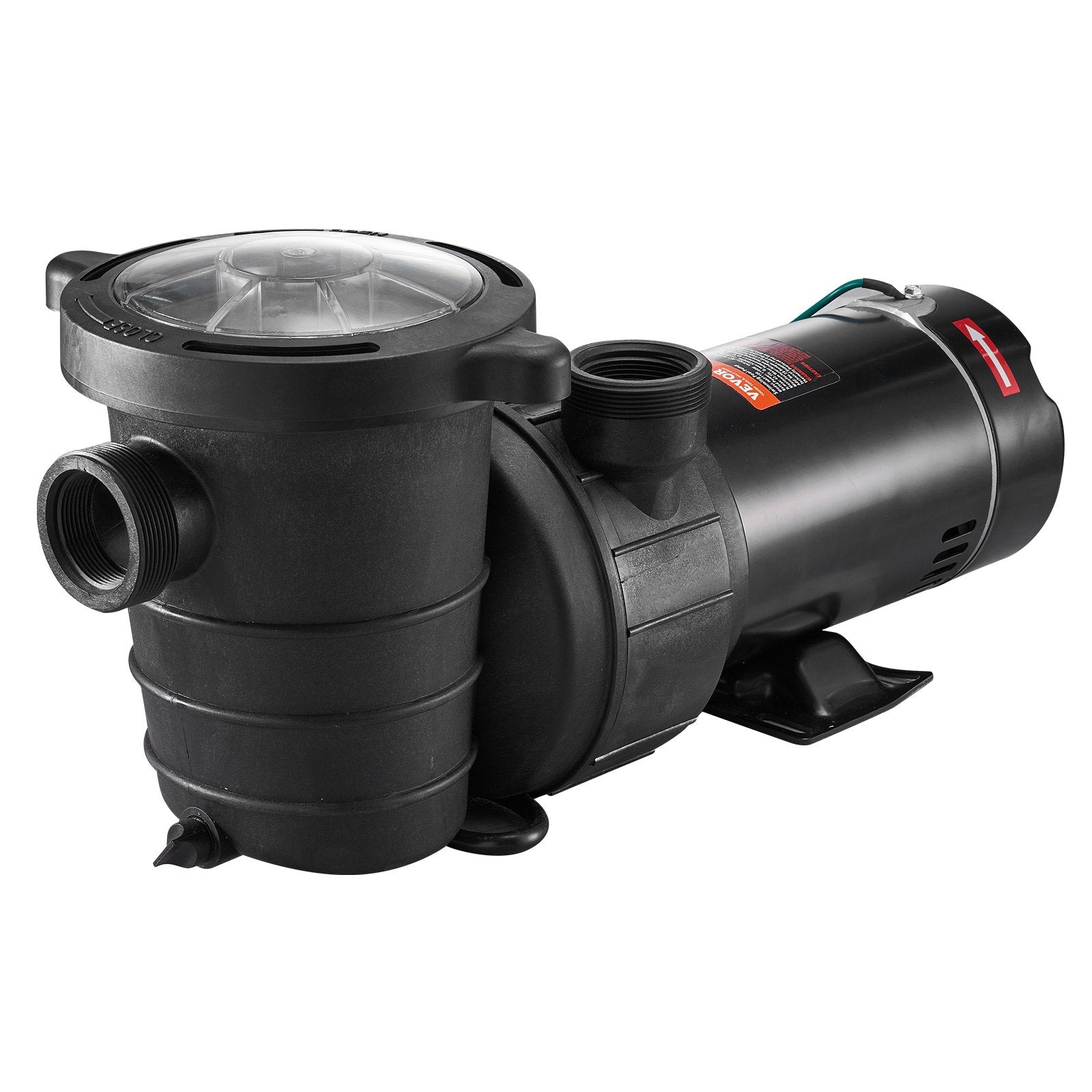 VEVOR PiscinePompe 1.5HP 115V 1100W