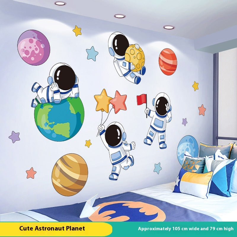 Stickers Décorations Murales Astronautes Spaceman