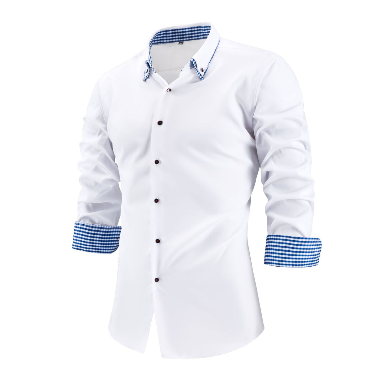 Jiana Chemise européenne et américaine pour homme de grande taille