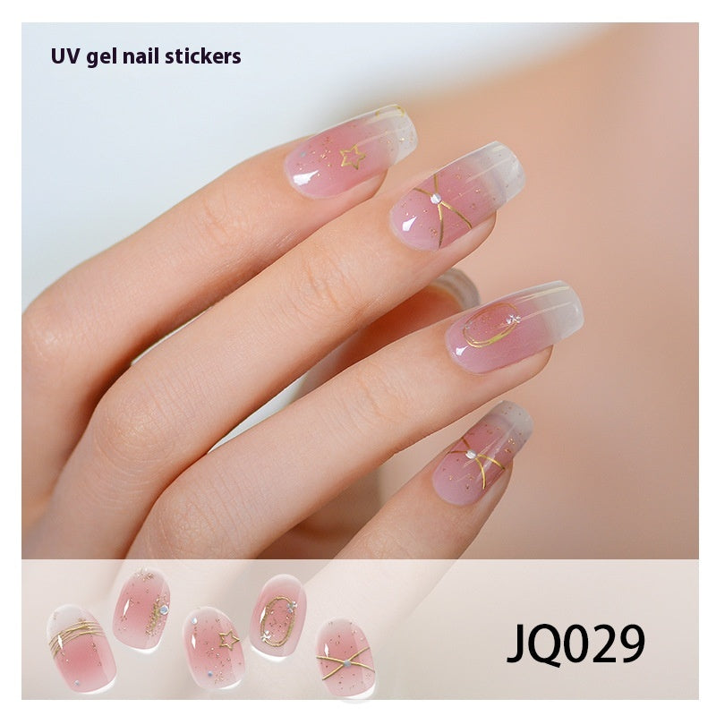 Sticker à ongles gel durcissant la lumière