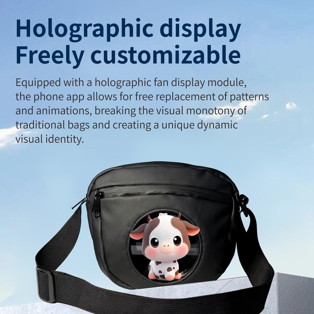 Wiilala 3D Holographic Backpack Mobile Outdoor Advertising Display Projection stéréoscopique