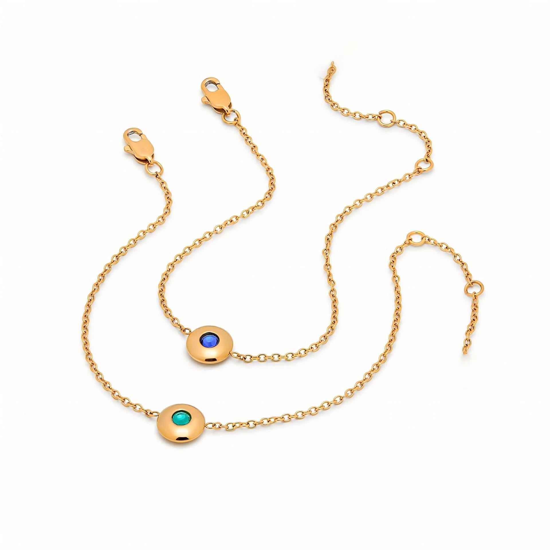 Bracelet en acier inoxydable 18K enduit PVD