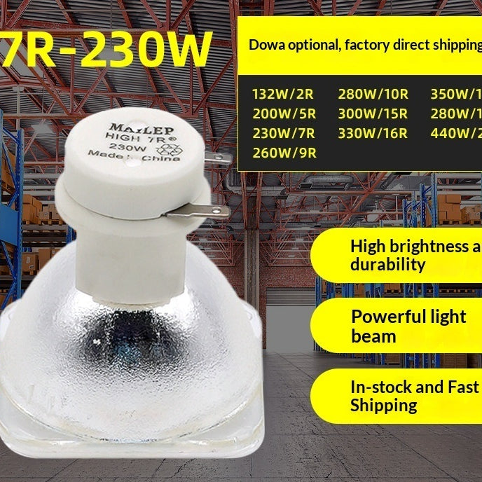 230W Étape 7R Lumière de faisceau de tête mobile