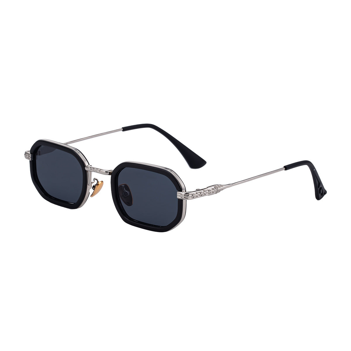Lunettes de soleil européennes et américaines Fashion Square Frame