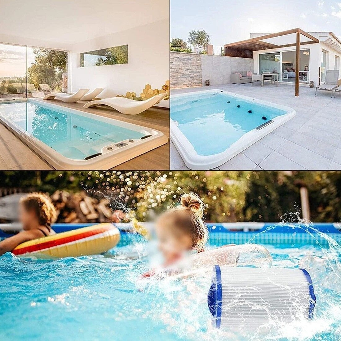 2 Pack Filtre compatible PWW50 Filtres de baignoire SPA 6CH-940 Superior Spas Pool UK