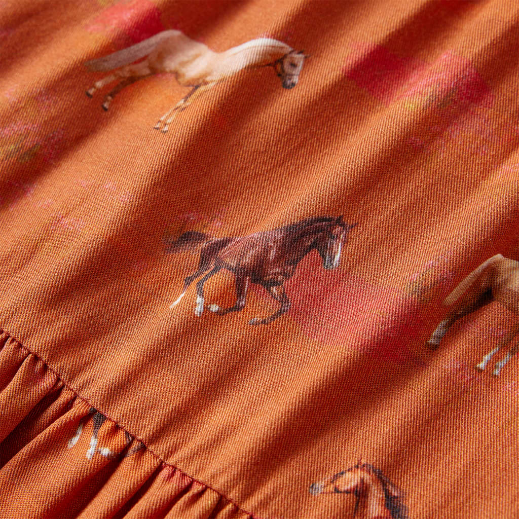 Robe pour enfants cognac taille 116