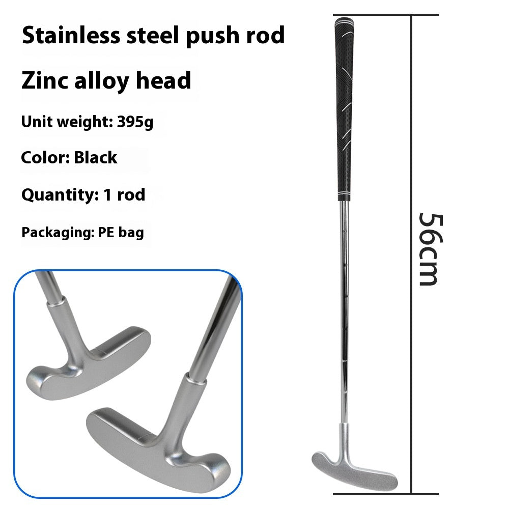 Golf Putting Rod Acier inoxydable Club Manche double face partagée