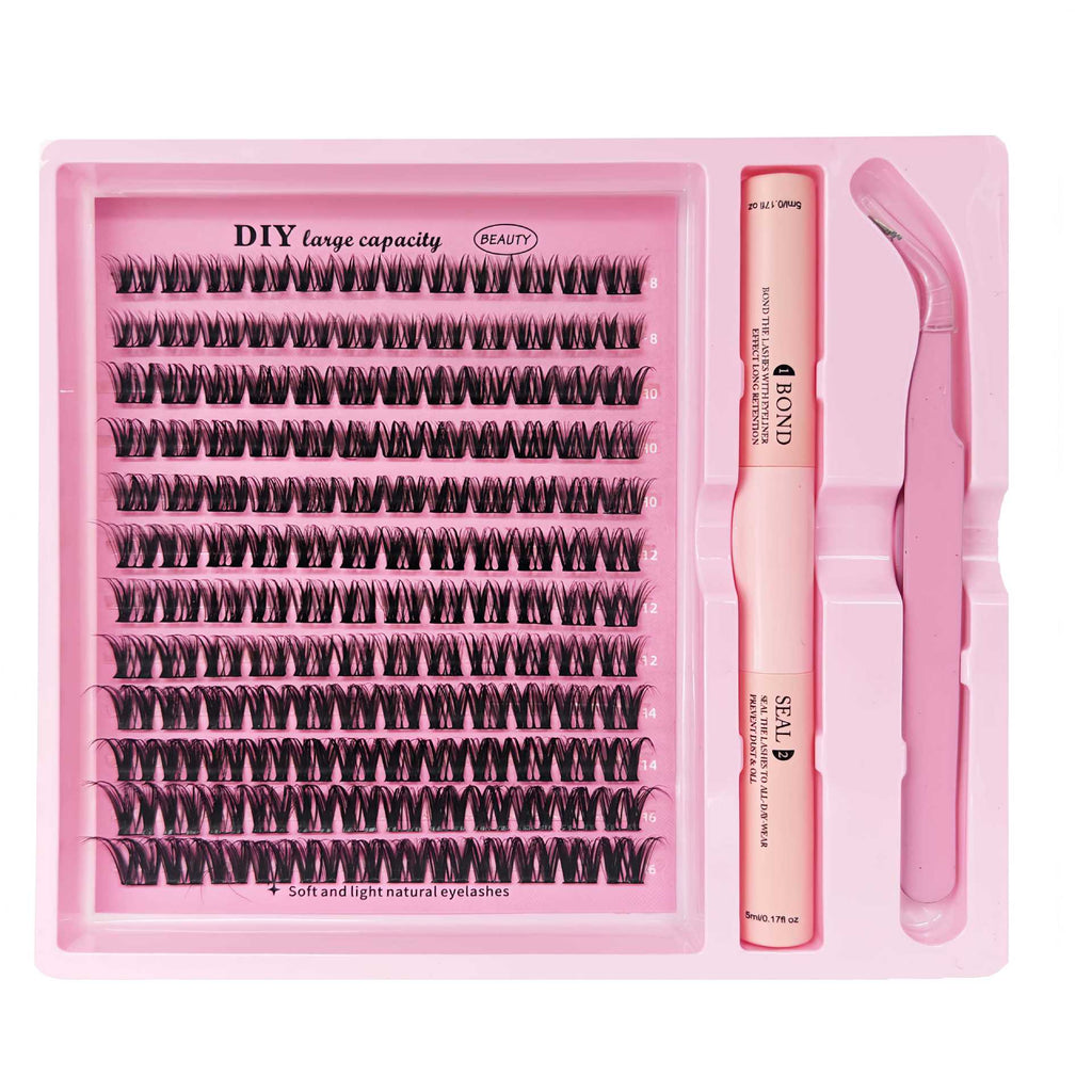 Faux jeu de cils Grande capacité Livre deash Assortiment mixte