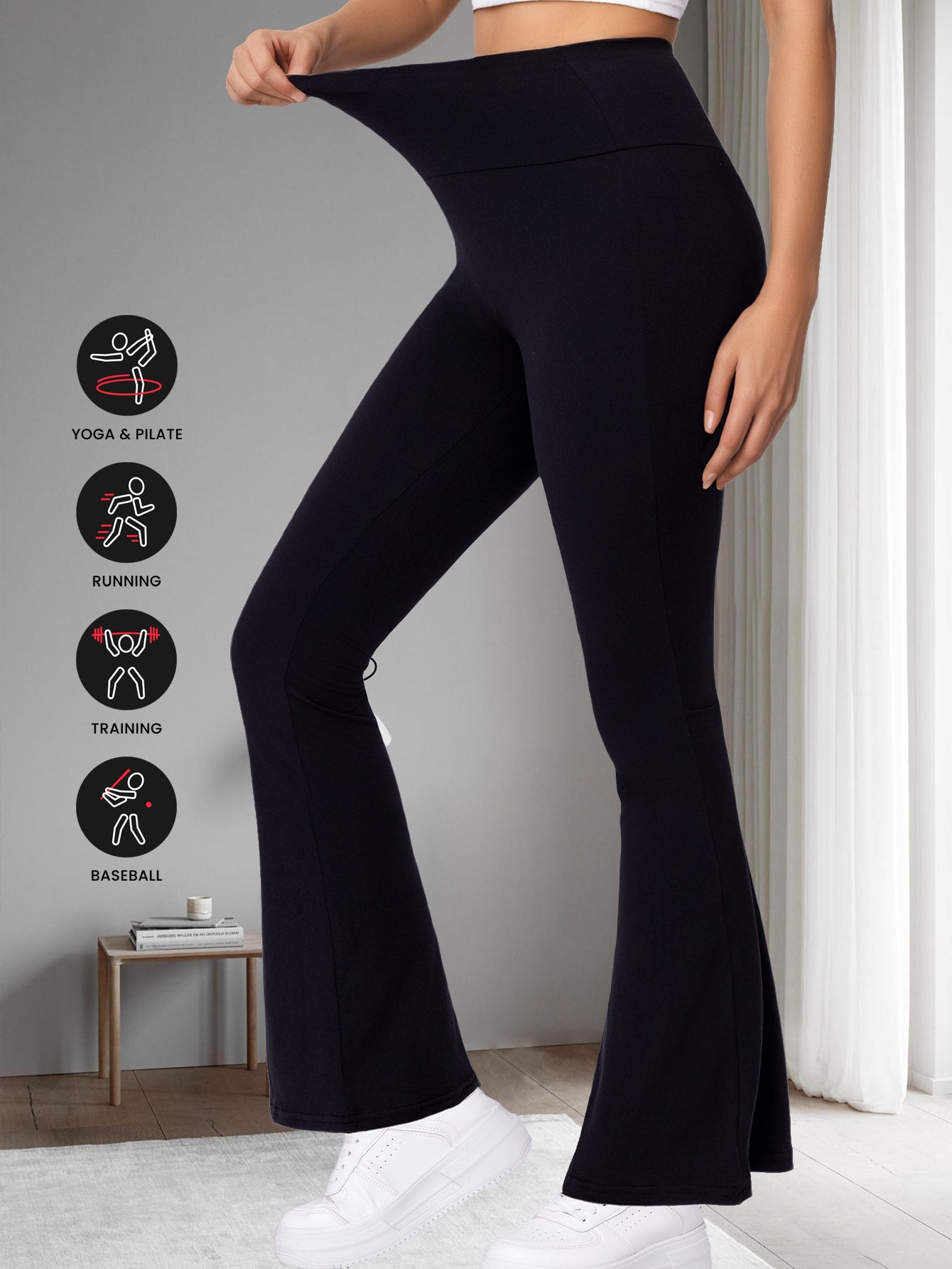 Plus taille Confortbel entraînement Leggings Femmes Sofy Yoga Leggings High Waist Buttery Eddiy Y