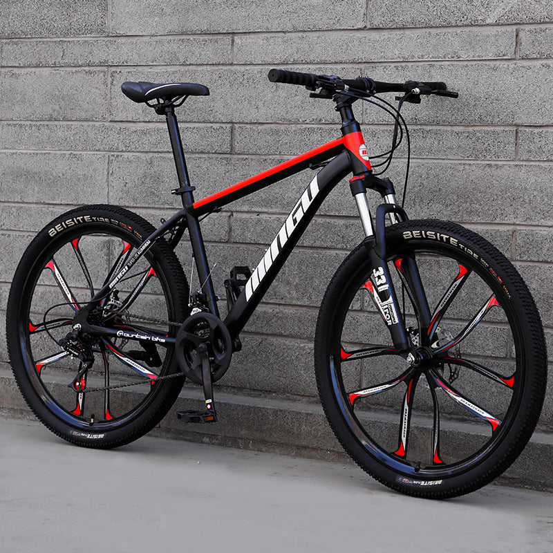 Vélo de vélo de montagne 24 26 pouces disque frein d'absorption de choc vélo hommes et les femmes Var