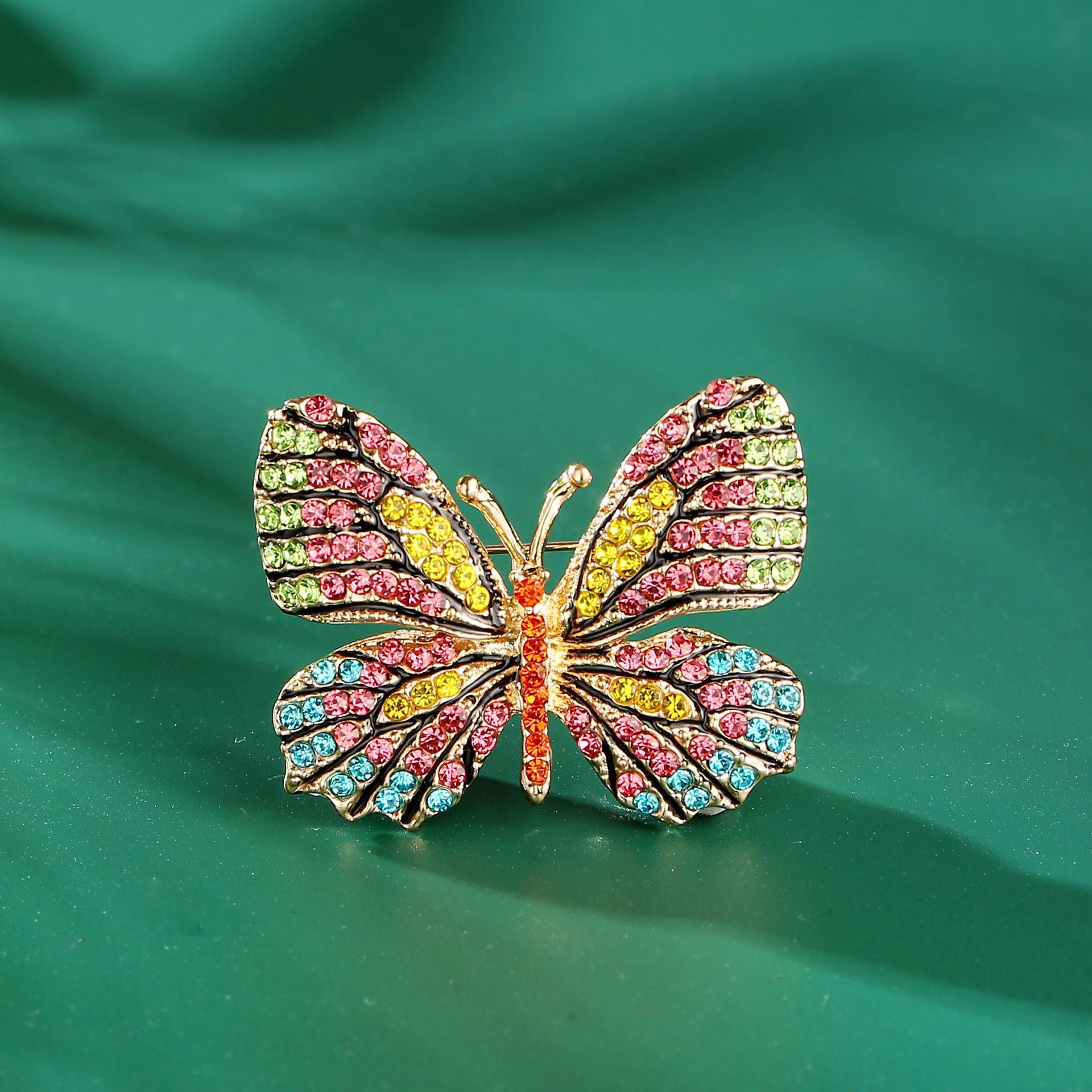 Accessoire de luxe mode Broche papillon