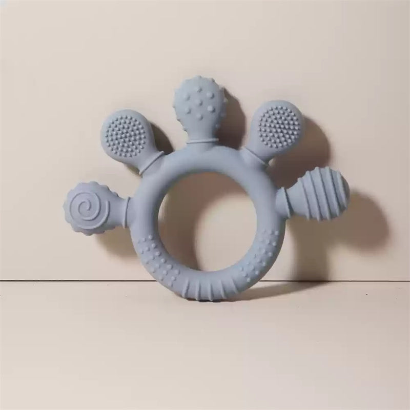 Enceinte de maintien de main en silicone comestible