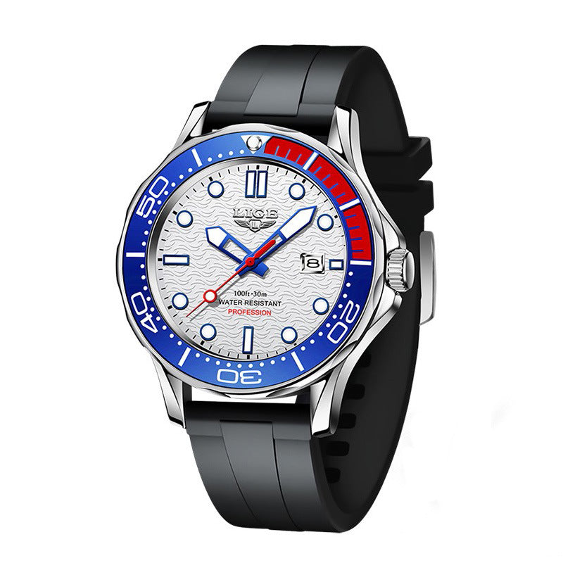 Men's Waterproof Quartz Watch Luminous Dial