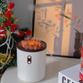 Flamme volcanique Aroma Huile essentielle Diffuseur USB Portable Jellyfish Air Humidifier Night Li