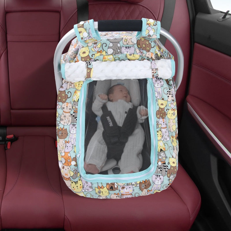 Baby Bassinet Mosquito Net and Child Safety Seat