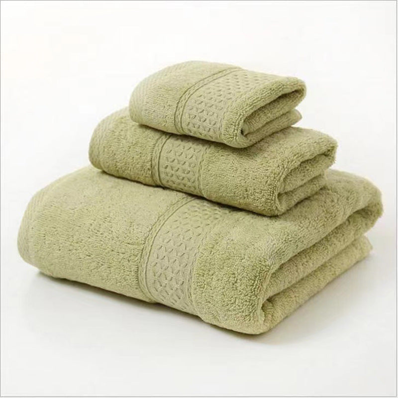 Ensemble de serviette en coton pur absorbant 6 pièces