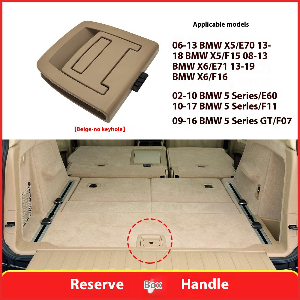Poignée de bagages du coffre de voiture