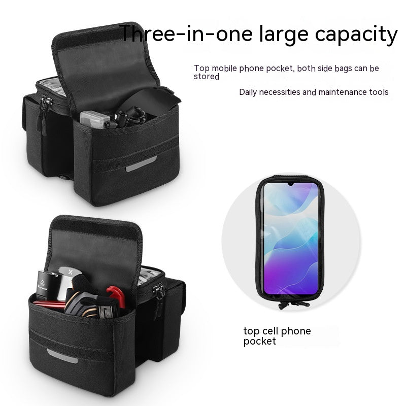 Bilateral Tube Touchscreen Bag