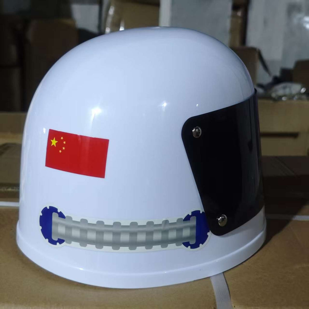Chapeau d'astronaute de l'espace pour enfants et jeu de casque en plastique