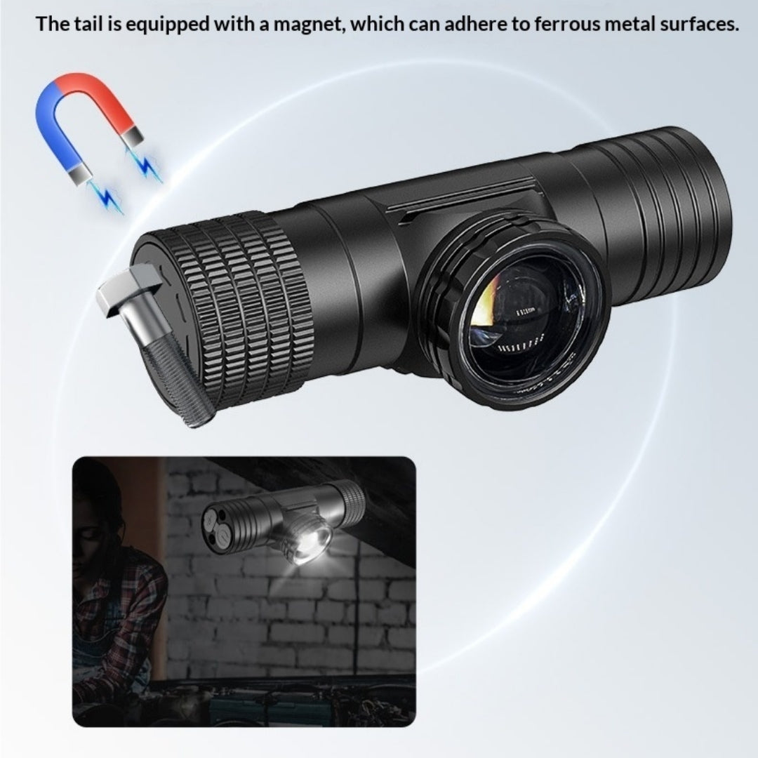Lampe de poche extérieure à haute intensité en alliage d'aluminium