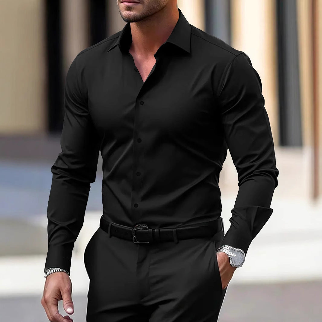 Chemise Homme à manches longues Plus Taille Business