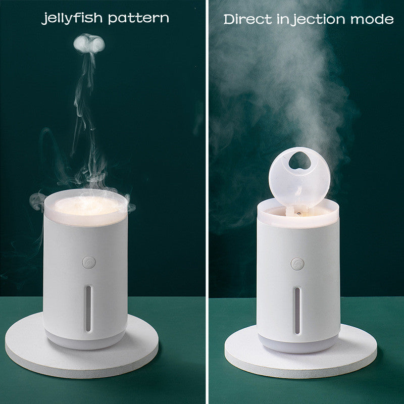 Humidificateur de cercle de craquage Grand volume de brouillard lampe d'atmosphère de bureau