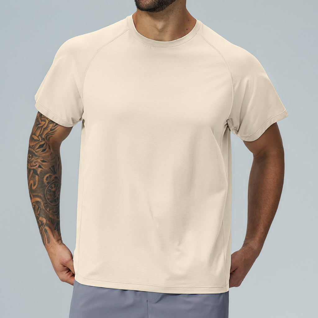 Chemise à manches courtes à séchage rapide pour hommes