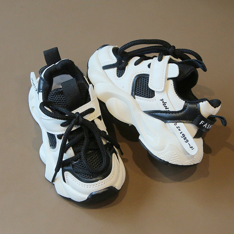 Enfants Papa Chaussures Garçons Soft Sole Sneakers