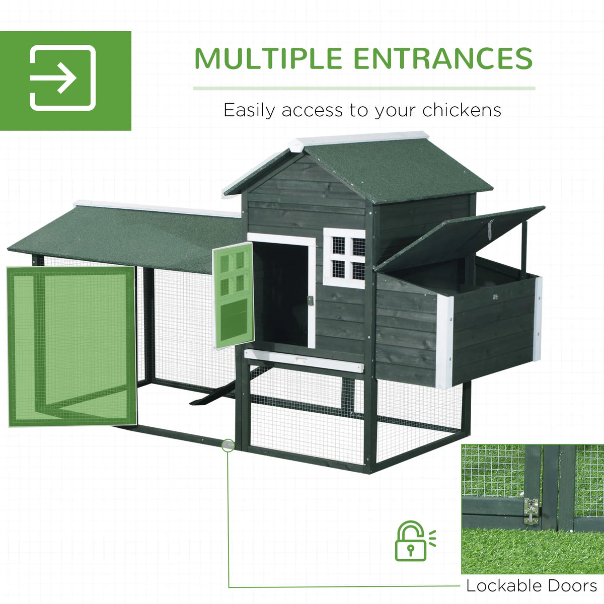 Poulet Coop (Amazon Shipping)(Interdit par WalMart)(Non soutenu remords non défectueux