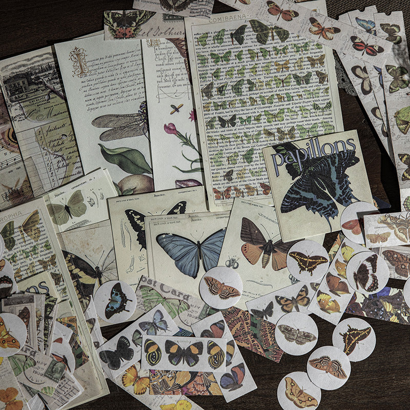 Stickers Carnet de notes de série rétro