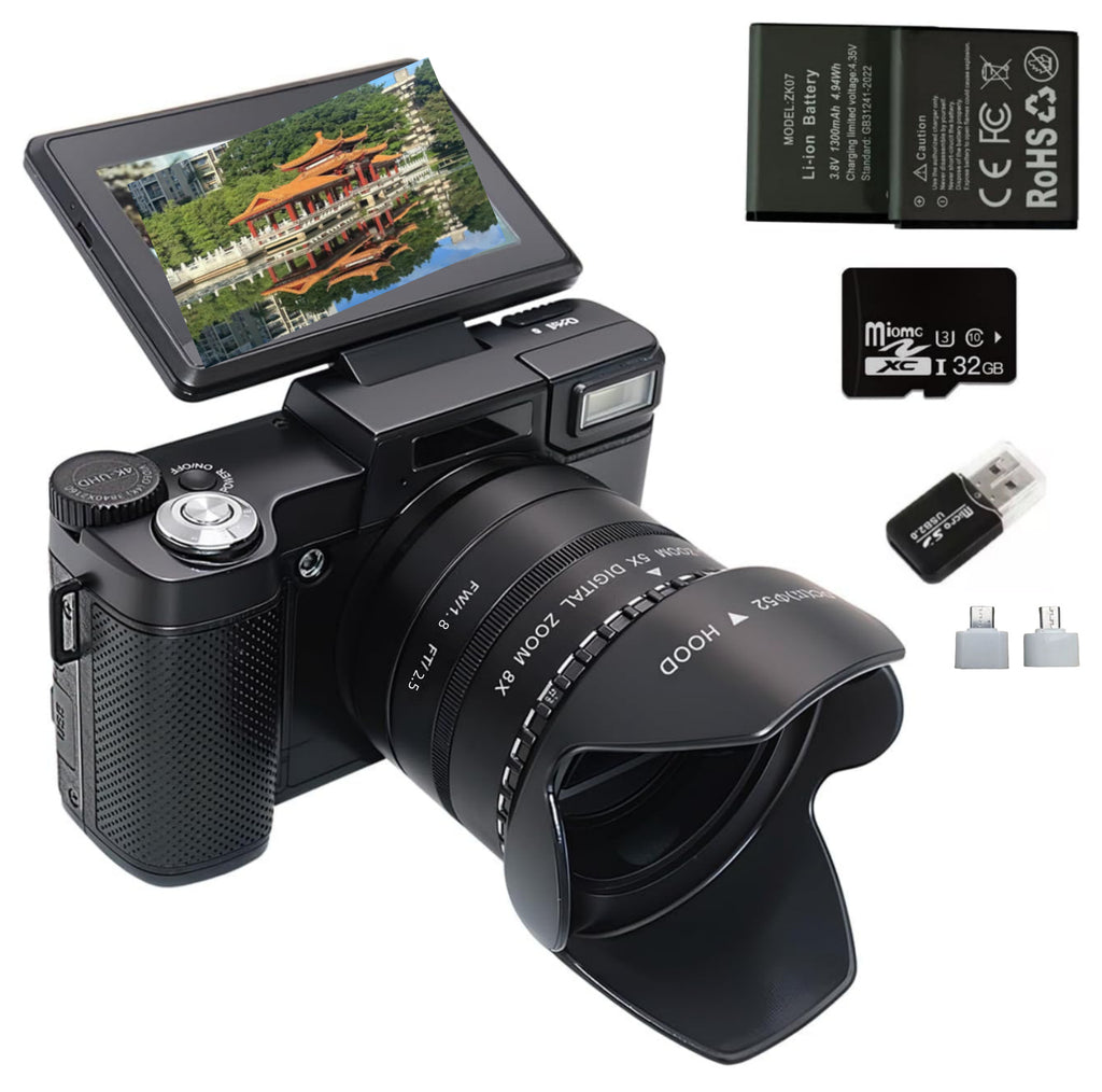 Version d'un appareil photo numérique haute définition avec zoom optique 5x